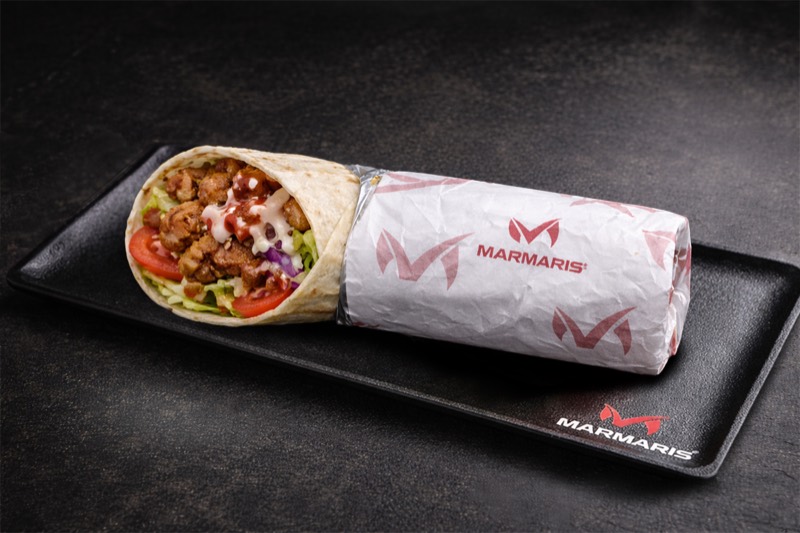 Menu galette au kebab